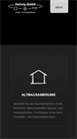 Mobile Screenshot of fliesen-hellwig.de